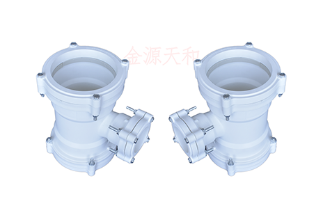 FRPP异径顺水三通